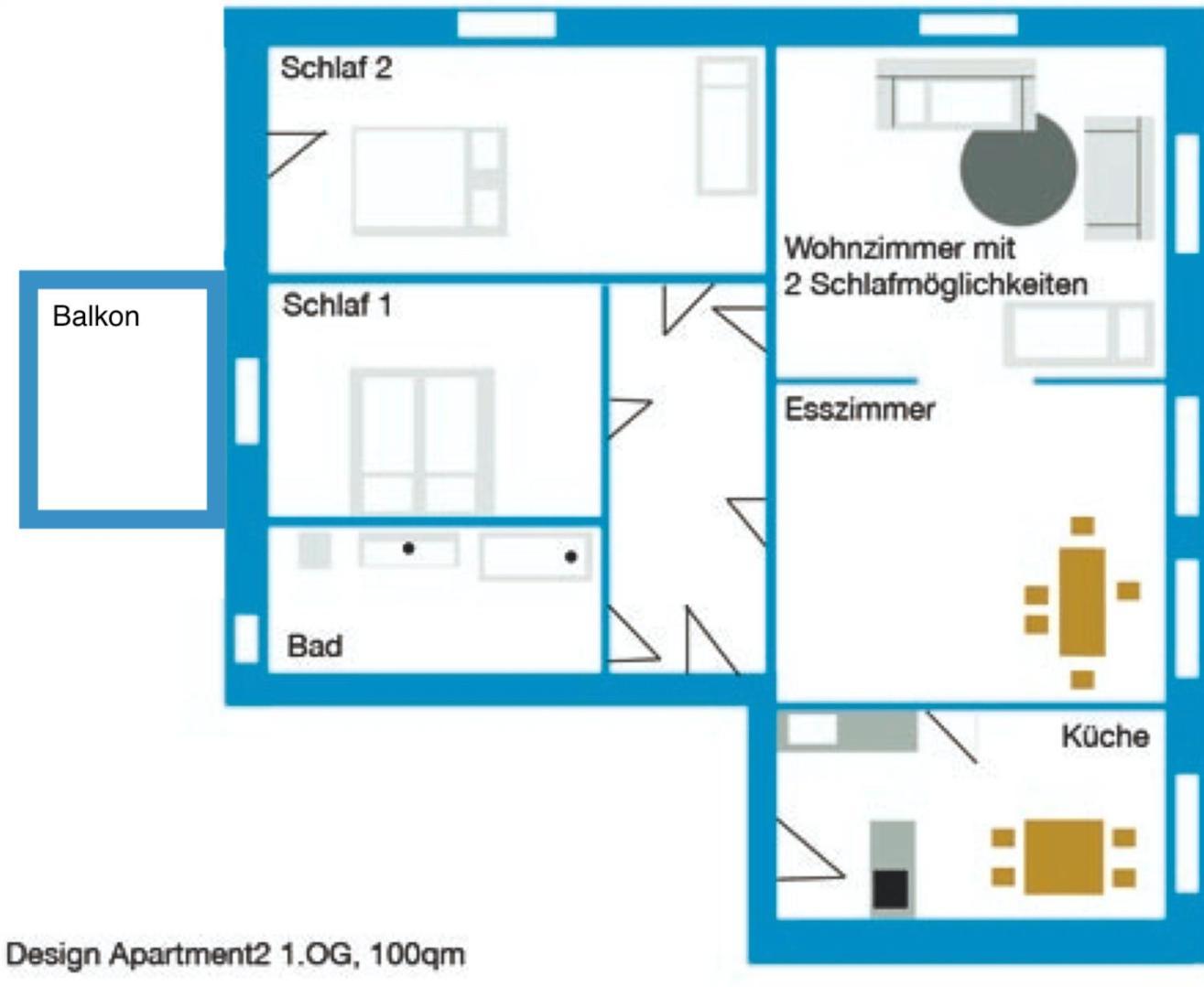 Design Apartments "Hier War Goethe Nie" Weimar  Pokój zdjęcie